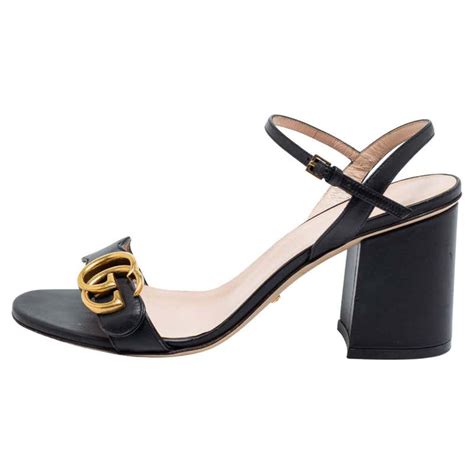 gg marmont gucci jeans|gucci marmont gg ankle strap.